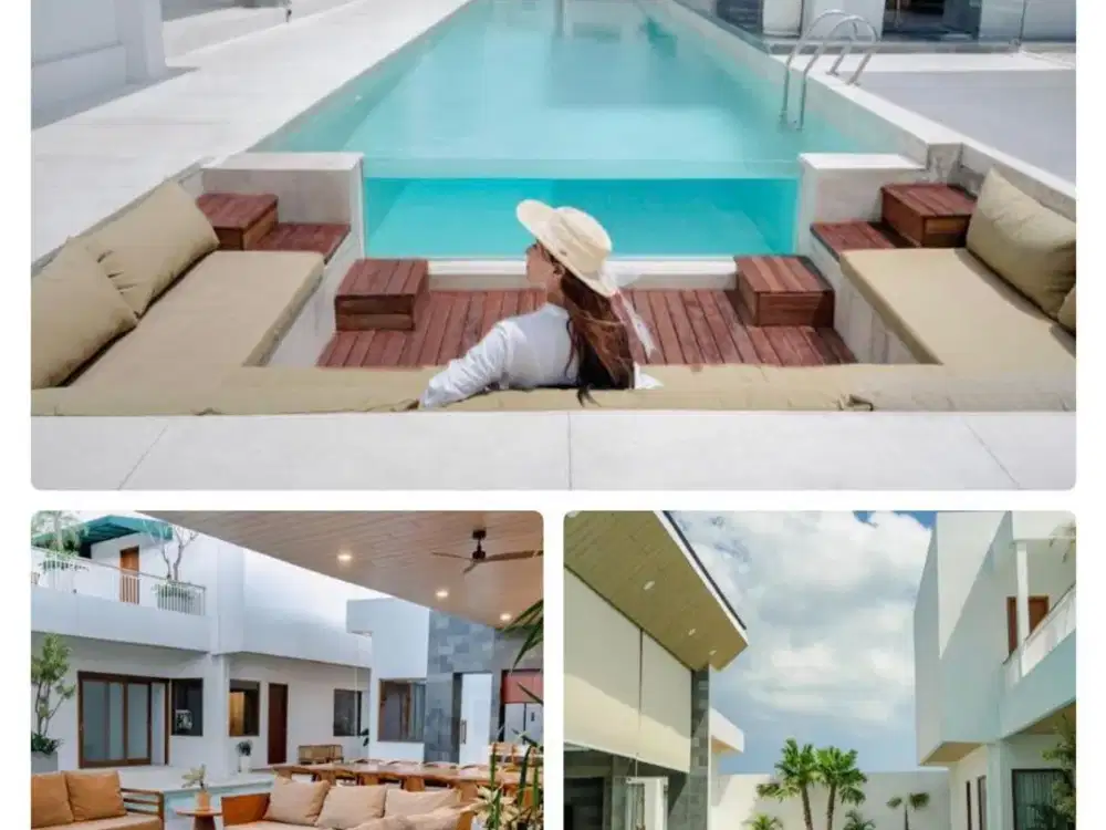 Villa Baru Mewah 6 Kamar Tidur Dijual, di Pererenan, Badung Area