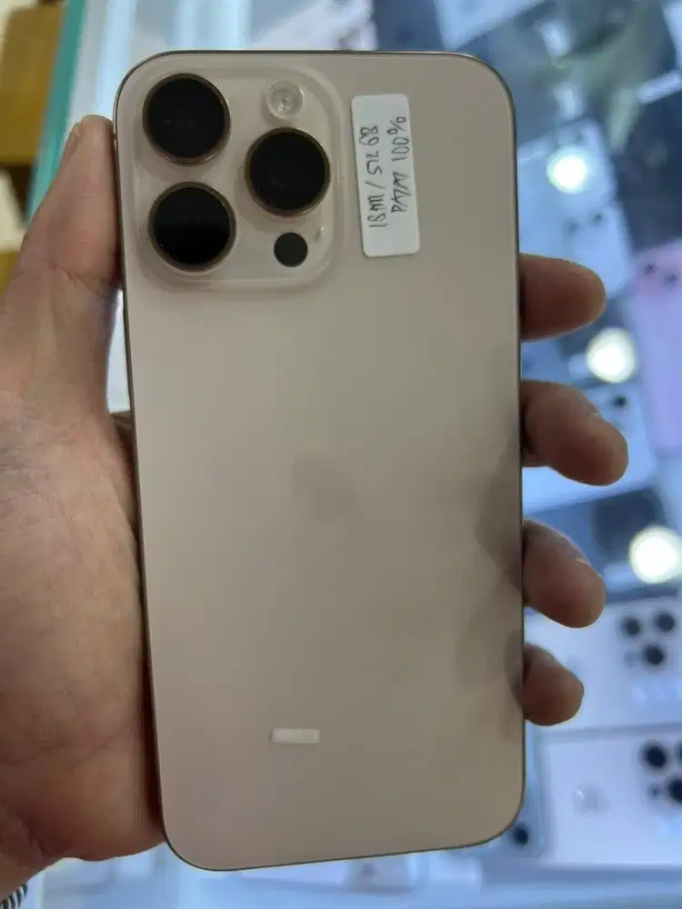 Iphone 16 promax 256 ibox bh 100 garansi panjang agustus 2026