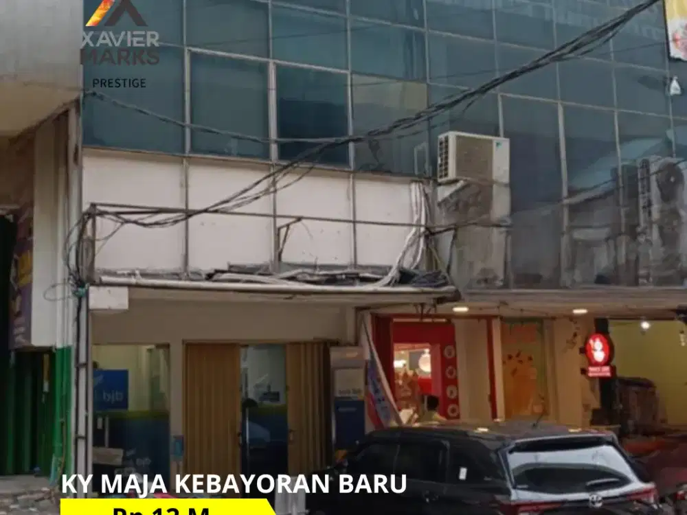 DIJUAL RUKO JL KY MAJA KEBAYORAN BARU JAKARTA SELATAN