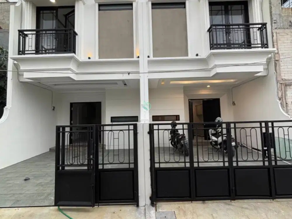 Jual rumah mewah jalan kaki ke stasiun depok lama