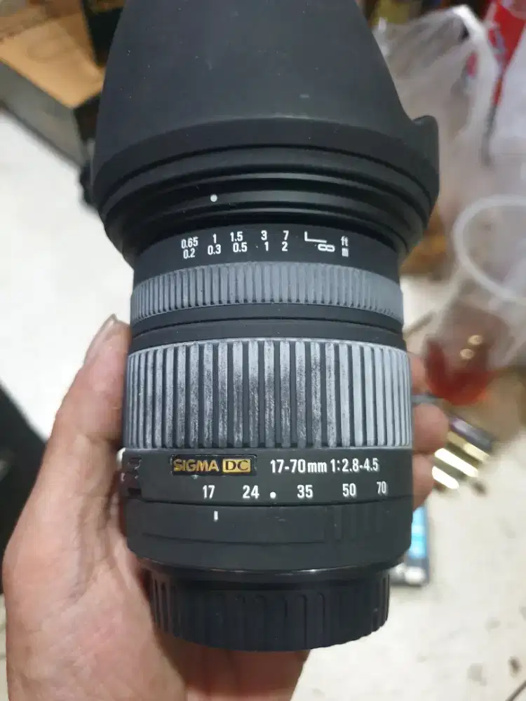 Camera canon eos 40d lensa sigma