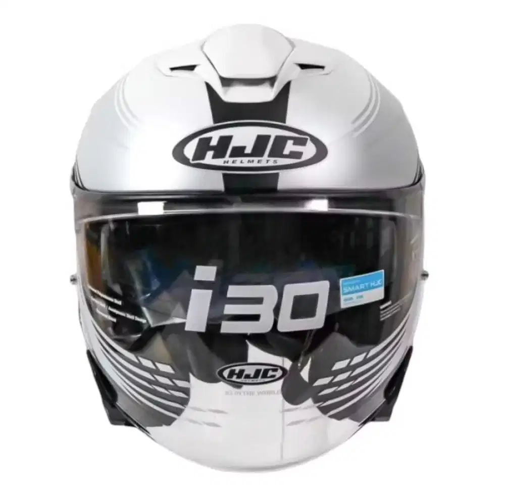 helm HJC I30 VICOM Half face doble visor Import Original ukuran XL