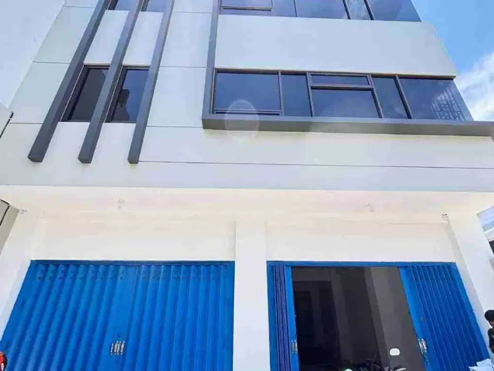 Jual Sewa Gedung Baru 4 Lantai Jalan Arjuno Surabaya Dekat Tol Dupak dan Pasar Turi