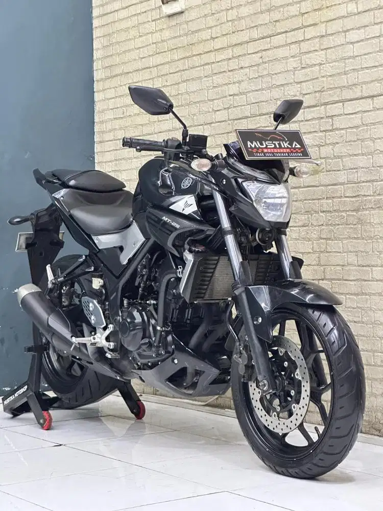 Yamaha MT25 2015 Black Edition Surat Baru - Zaki Mustika