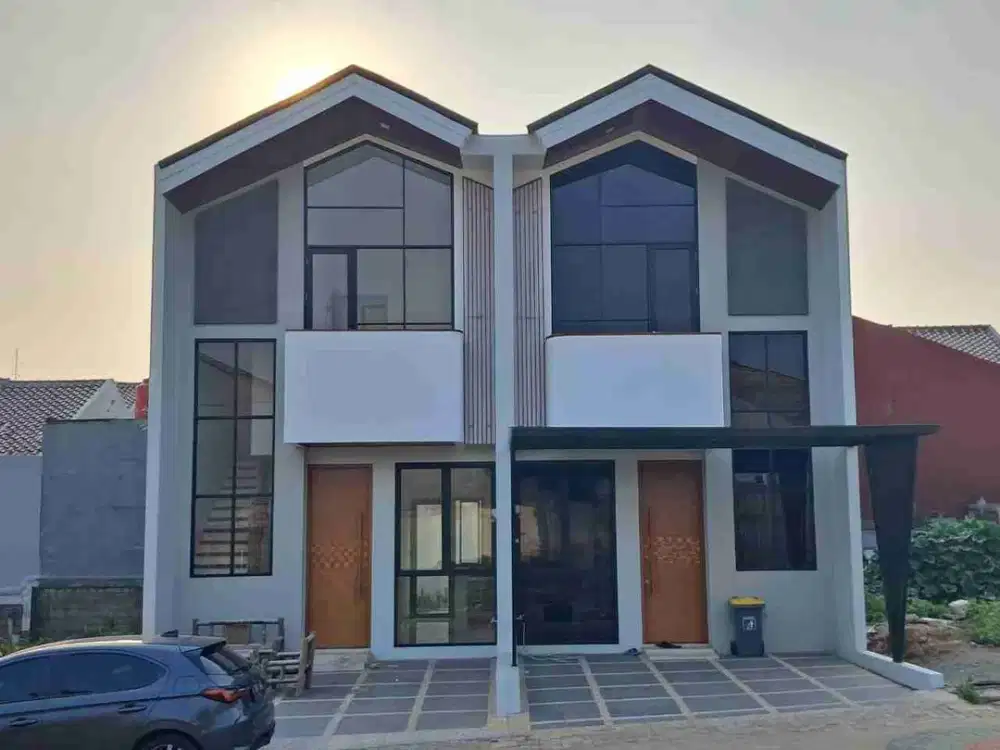 Jual Rumah Modern Dalam Cluster Di Warung Sila Jagakarsa