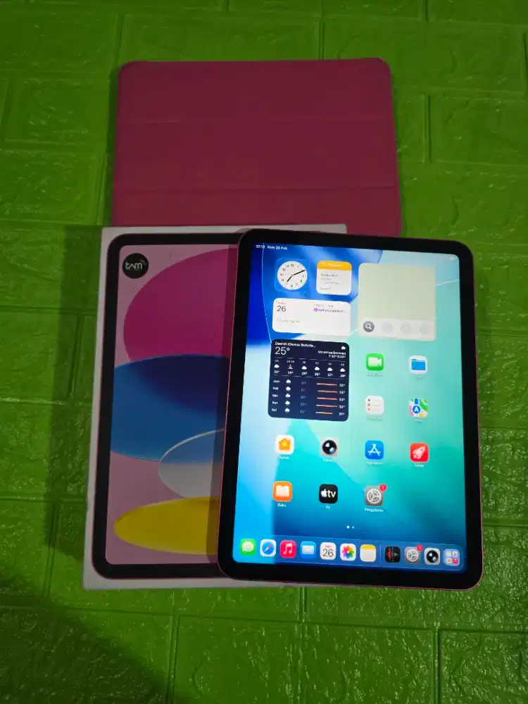 Ipad Gen 11 128gb Pink IBox Garansi Aktif