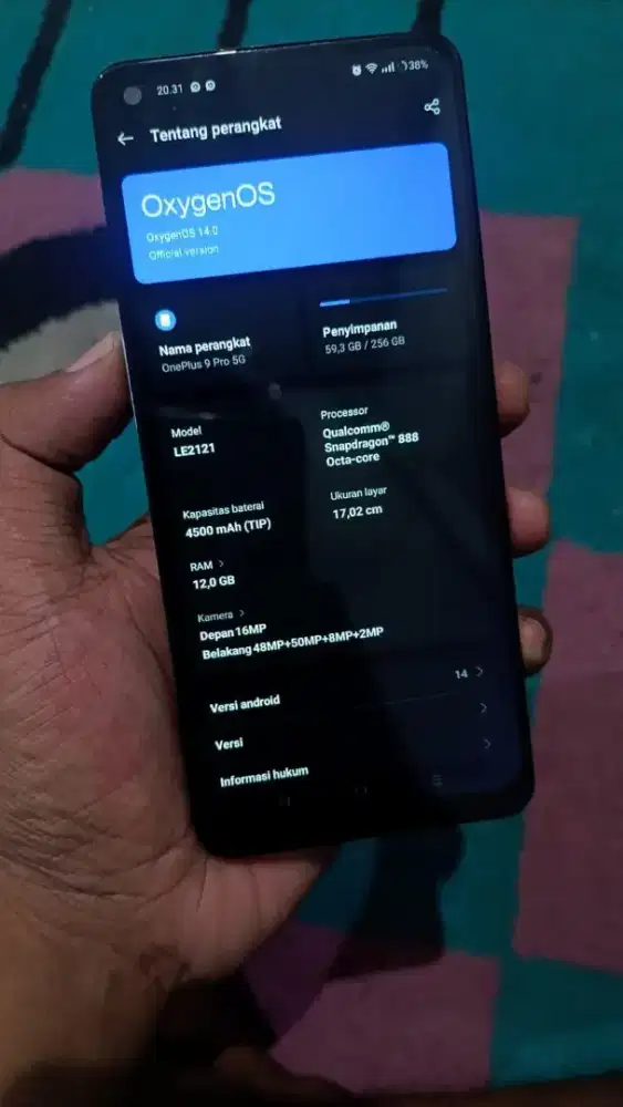 One plus 9 pro 5G