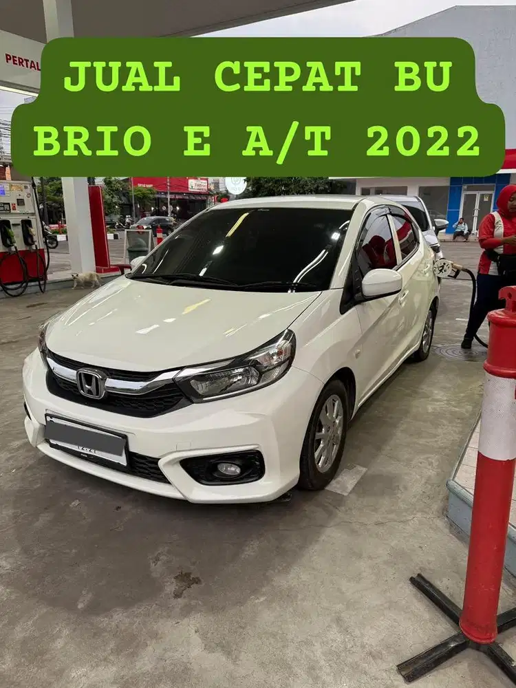 JUAL CEPAT BU BRIO E A/T 2022 TERMURAH BUTUH UANG