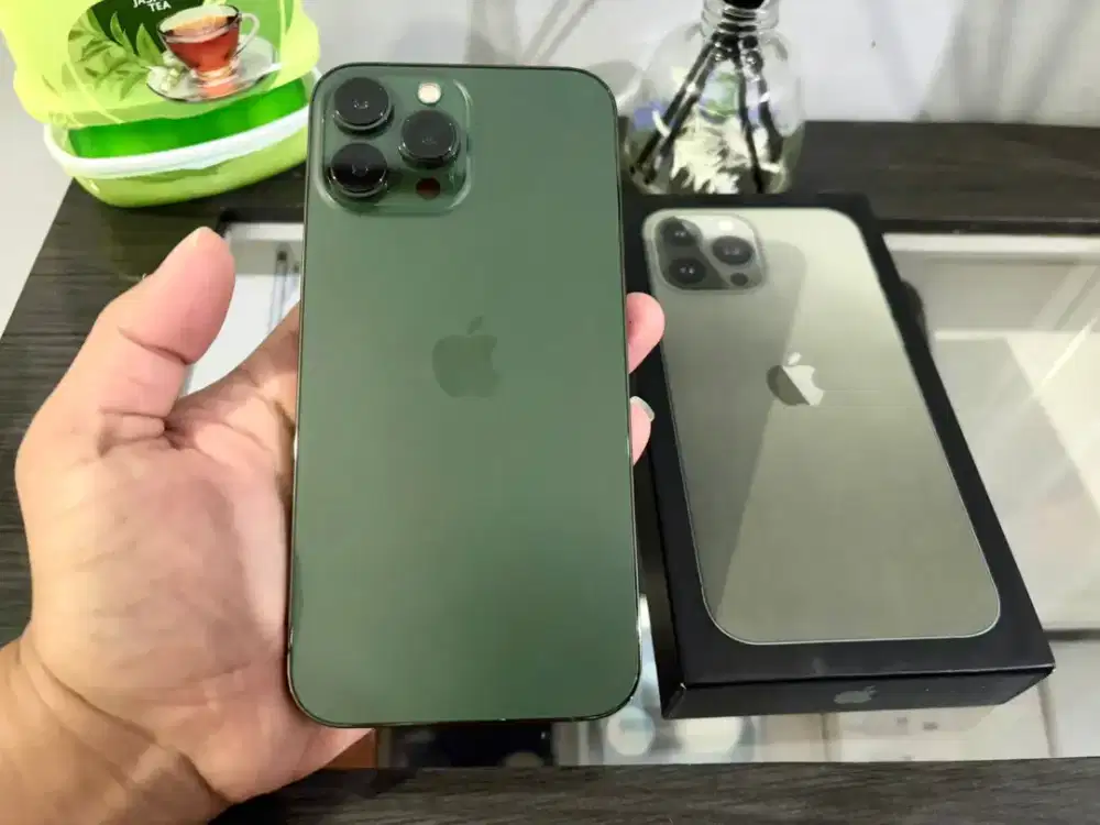 Iphone 13 pro max 256gb inter all operator pemakaian lama bebas reset