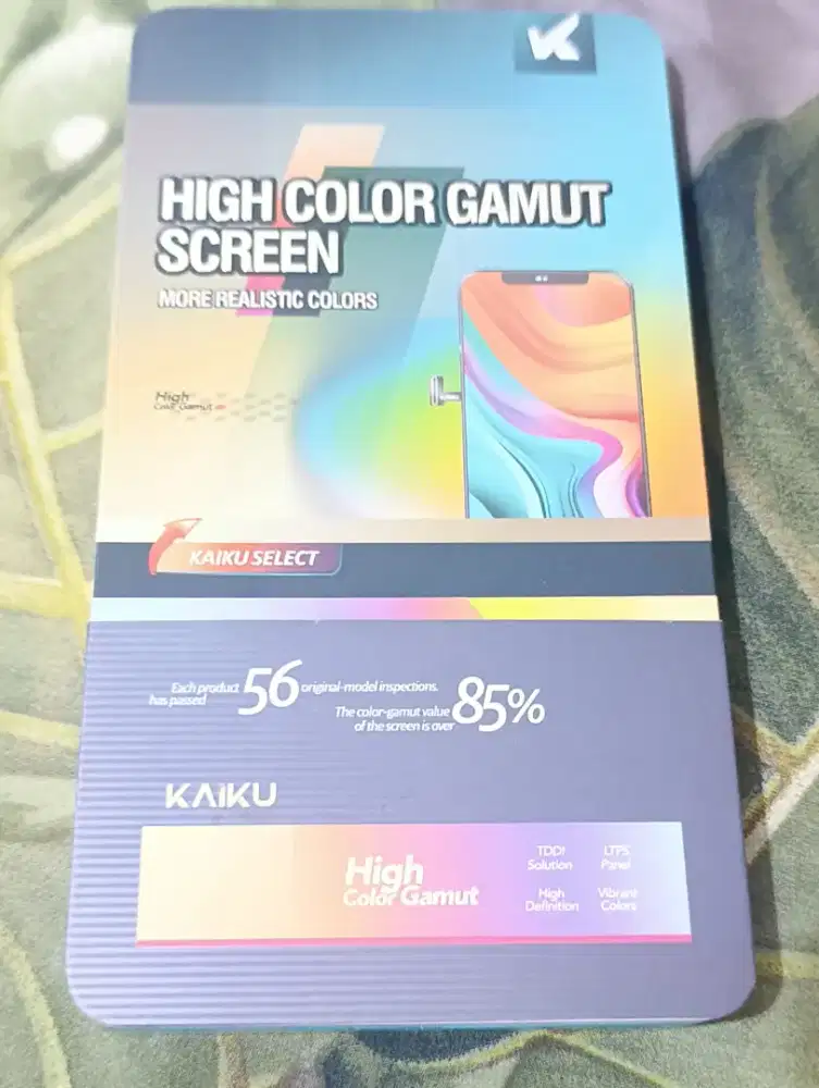 LCD iPhone 8+ Black, merk Kaiku, Mulus like New