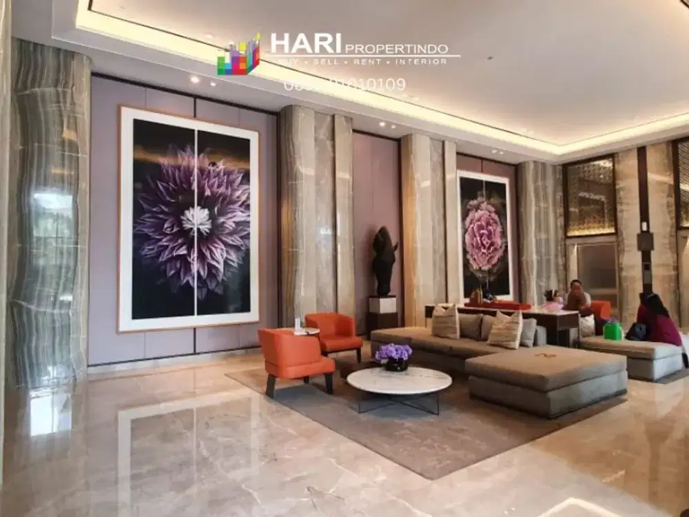 DIJUAL / DISEWA Apartemen Casa Grande Tower Bella 2 BR - Furnish Siap Huni Terhubung Ke Mall Kokas Dekat LRT / Busway