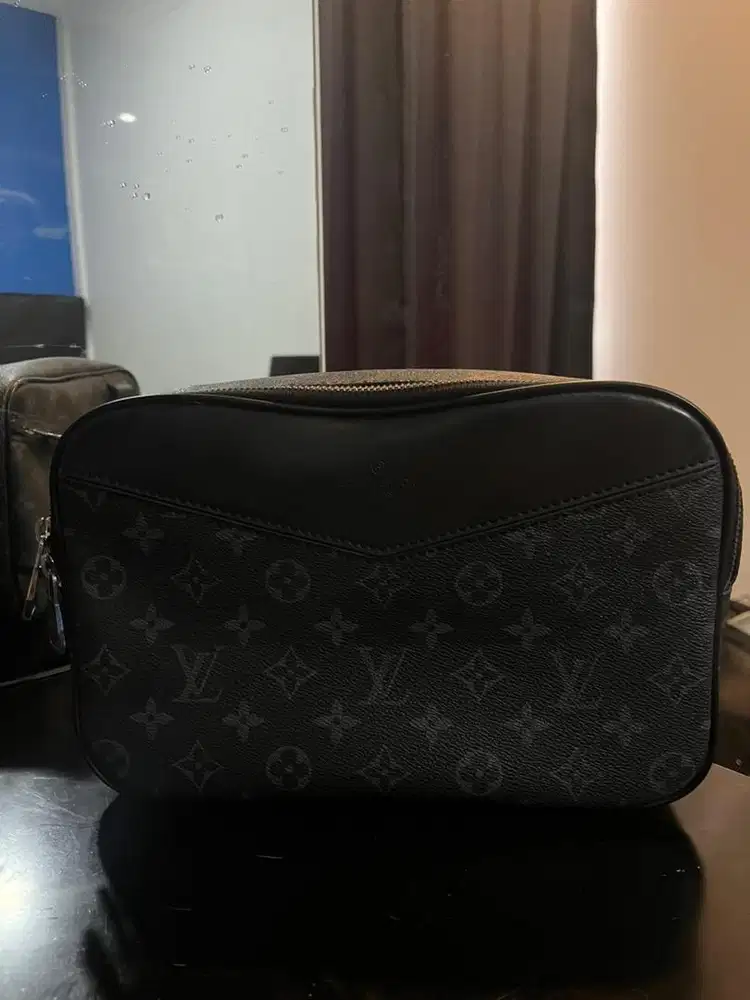 handbag hitam kulit asli second mulus
