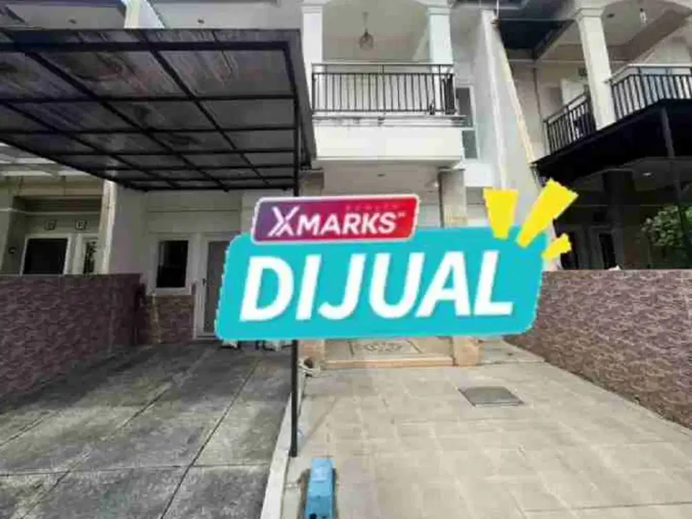 Dijual rumah 2,5 lt 8 x 18 m2 di Taman Kencana lt 144 m2 lb 256 m2 Shm hadap barat ad 4 kt 4 km unfurnished, siap huni, carport 2 mobil, Ayo survei, nego yuk!!!