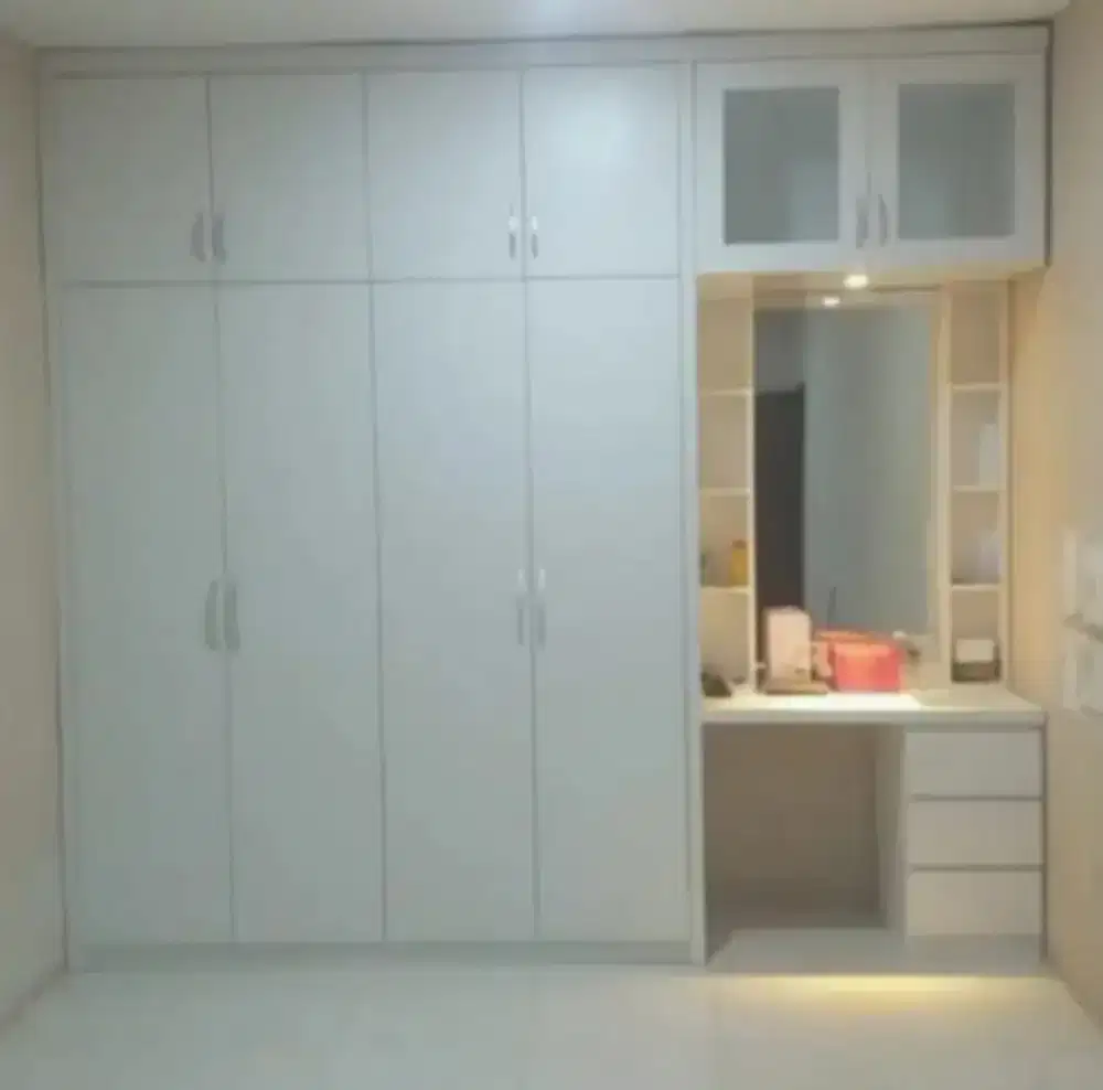 Pembuatan furniture lemari pakaian custom