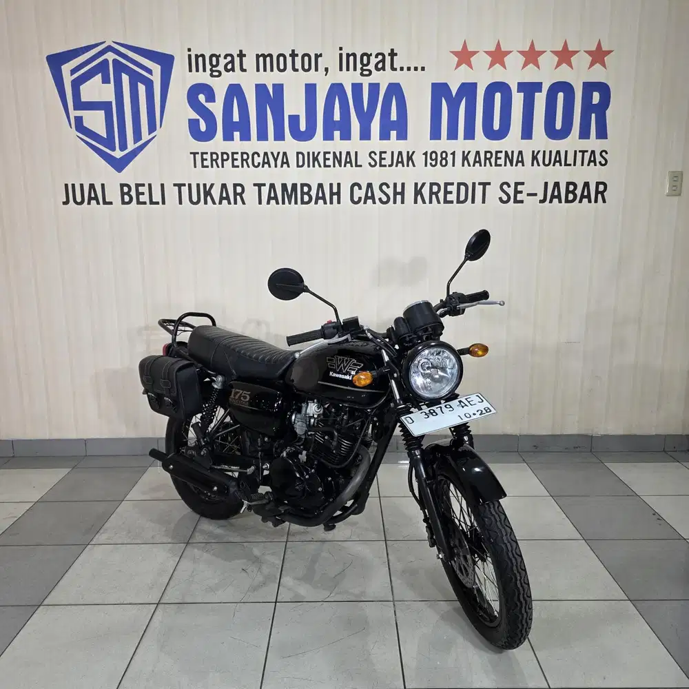 W 175 Blacksteel 2023 - Sri Sanjaya Motor