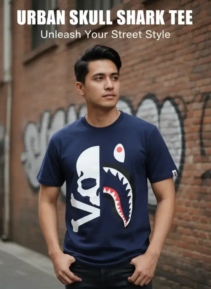 Tshirt Bape x Mastermind Ori