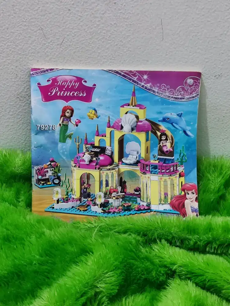 Lego Bella Disney ariel little mermaid undersea palace