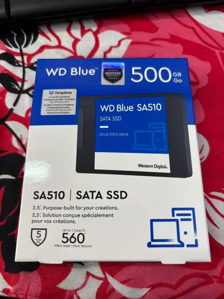 Hdd wd blue 500gb new