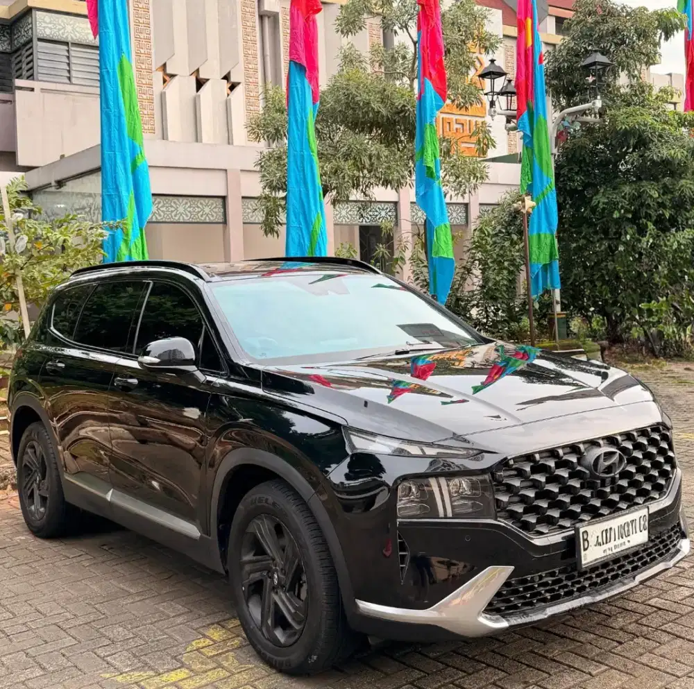 HYUNDAI SANTA FE SIGNATURE DIESEL 2023 – BLACK (TERTINGGI)
