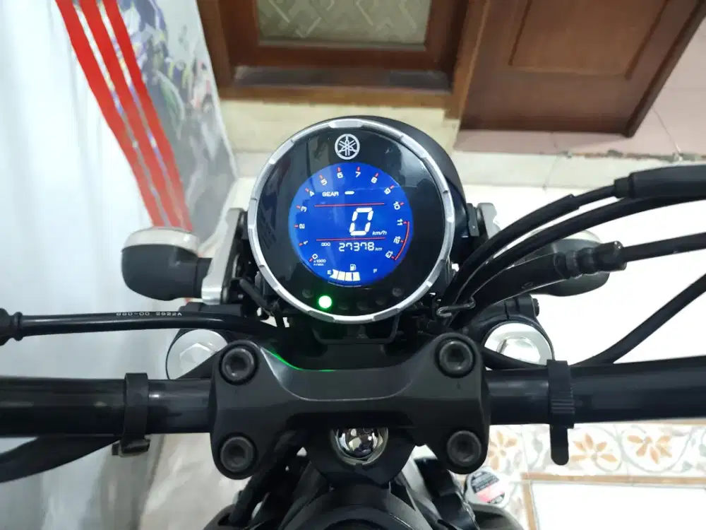 YAMAHA XSR 155 TH 2022 BLUE MATT LOW KM MULUS NO MINUS CASH/TT/KREDIT