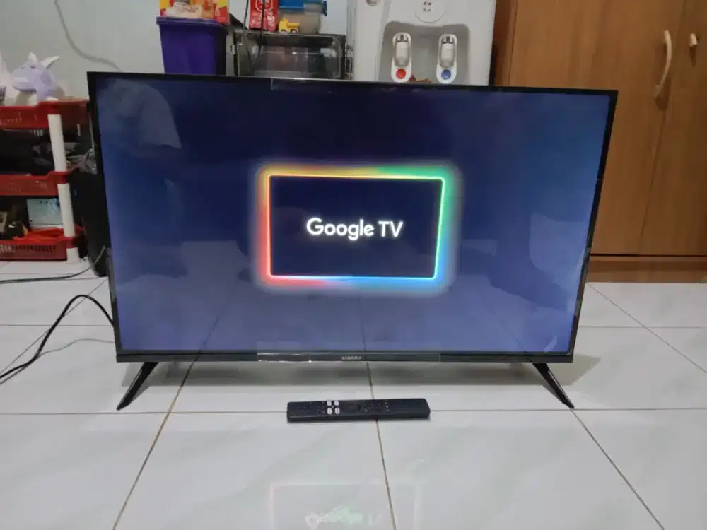 HRGA:1.390NET PAS GOGGLE TV XIOMI 32IN VOICE SUARA INTERNETNYA LANCAR