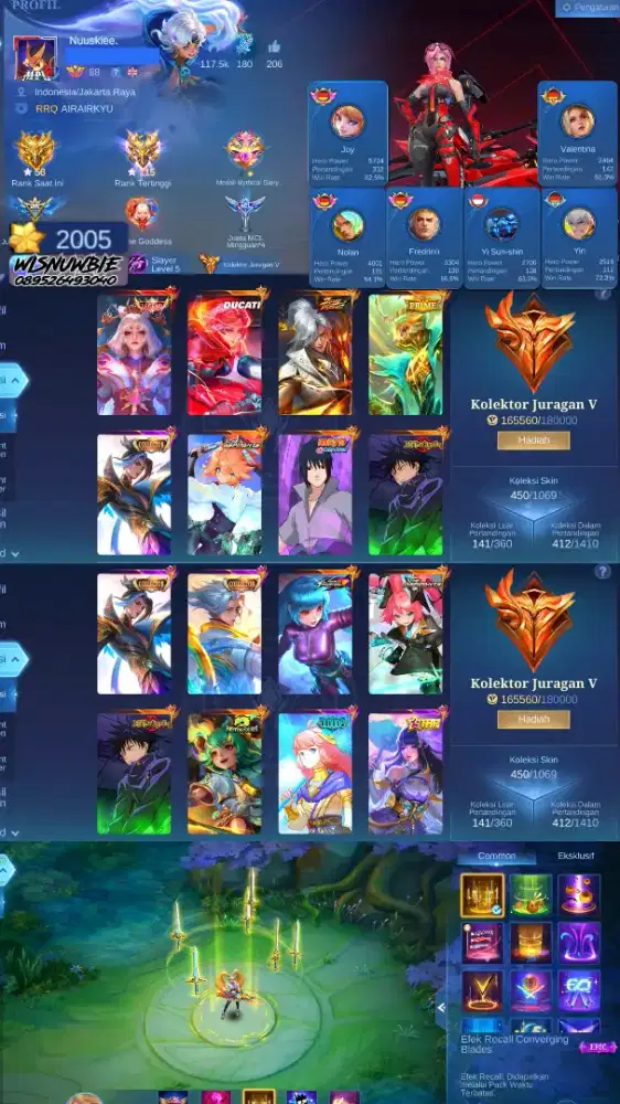 Akun Mobile legends