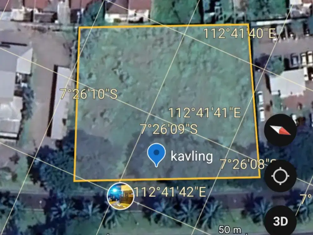 Tanah kavling cocok untuk buka cafe, resto,supermarket, padel, dll lokasi sangat strategis boulevard perumahan Elite di Sidoarjo