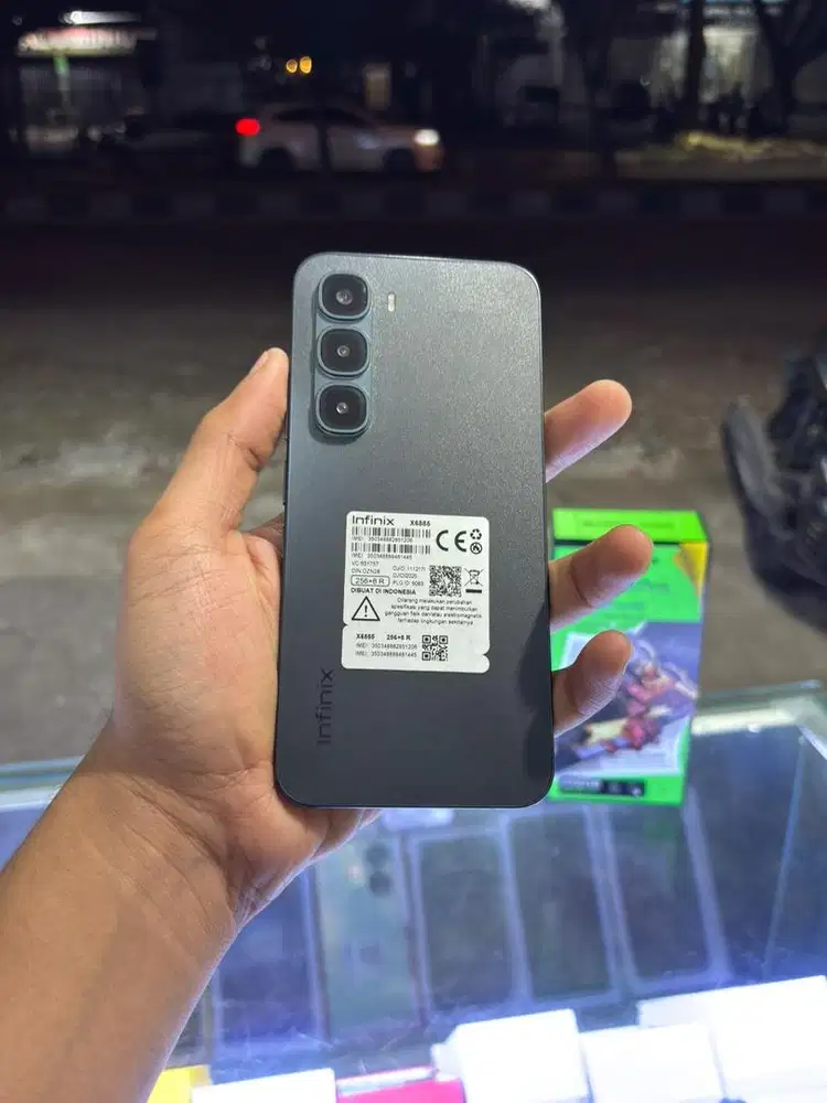 INFINIX HOT 60 PRO Ram 8/256, Kondisi Mulus, Lengkap, Bergaransi.