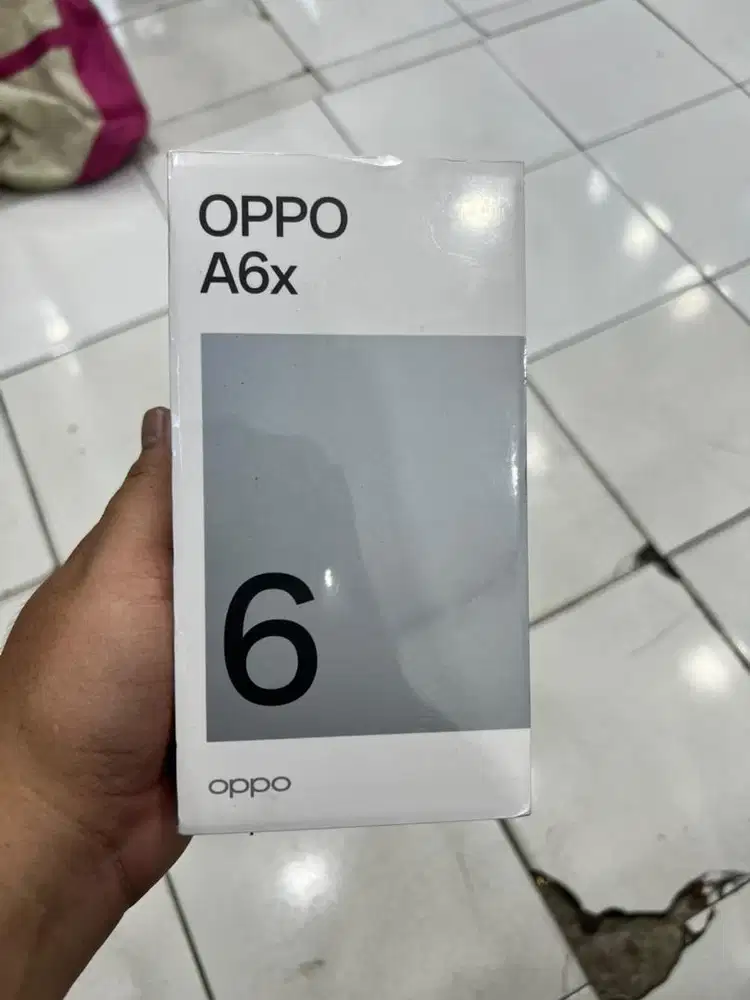 Oppo A6x 4/64 Segel Warna Violet