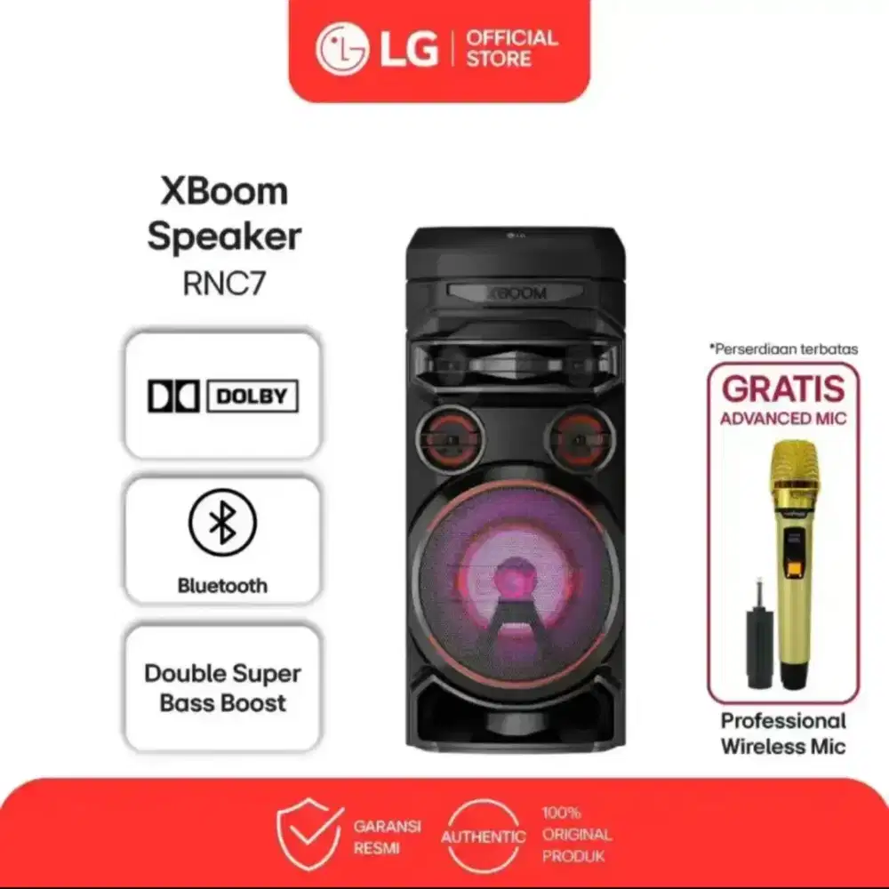 Jual Speaker LG x BOOM RNC7