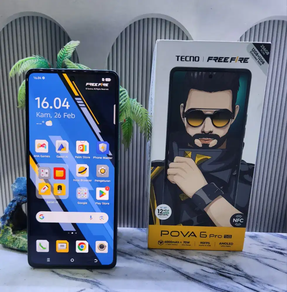 TECNO POVA 6 PRO 5G || 12/256 || SECOND / BEKAS