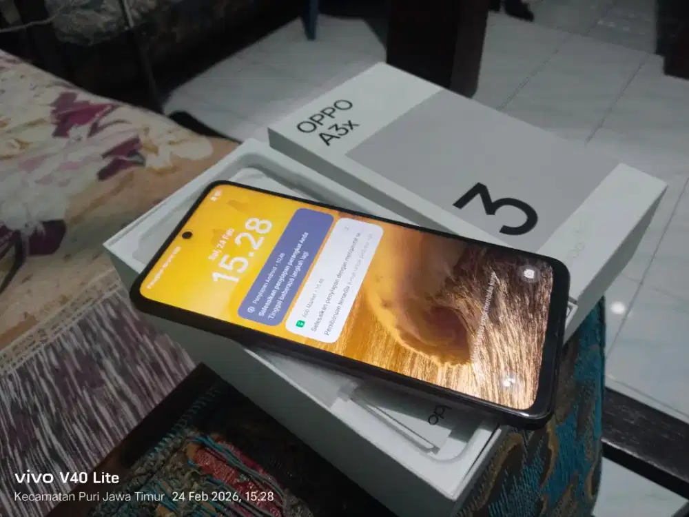 Oppo A3x 4/64gb lgkp segel mulus