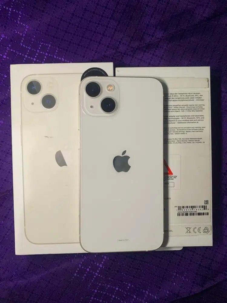 iphone 13 128gb starlight resmi ibox/blibli