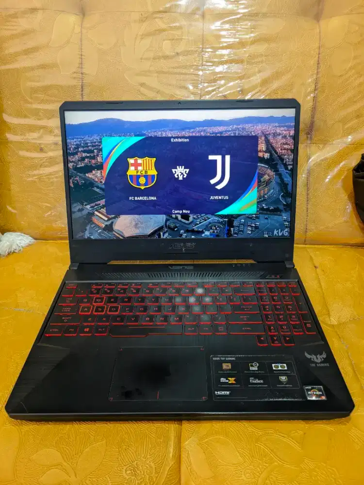 Asus Tuf fx505dy Ryzen 5 3550H Ram 8gb siap Lembur gaming
