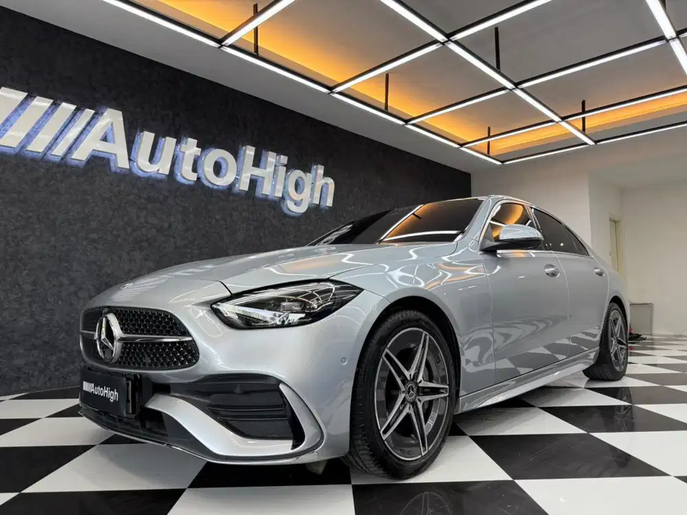 DP10% [Km18.000] C300 AMG 2022 Silver Reg 2023 #AUTOHIGH