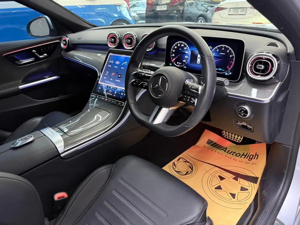 DP10% [Km18.000] C300 AMG 2022 Silver Reg 2023 #AUTOHIGH