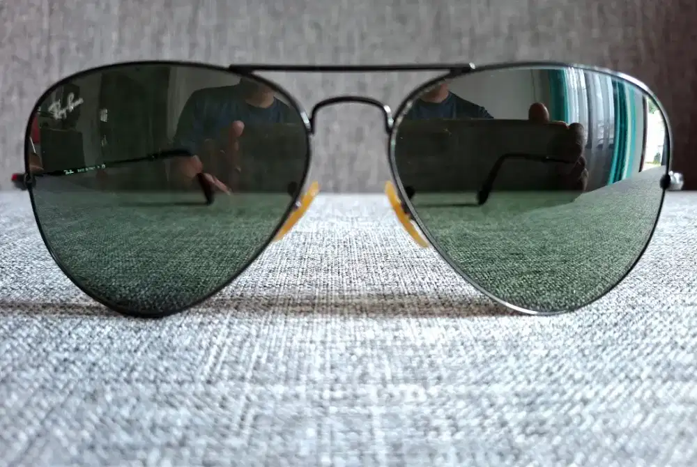 Kacamata sunglasses rayban aviator original