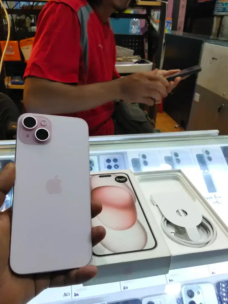 IPHONE 15 PLUS 128 FULL ORI IBOX