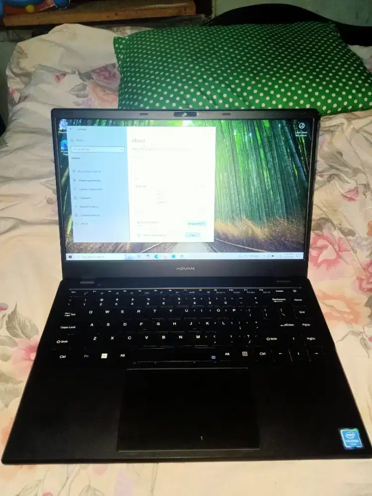 LAPTOP ADVAN 1405 ORIGINAL MULUS