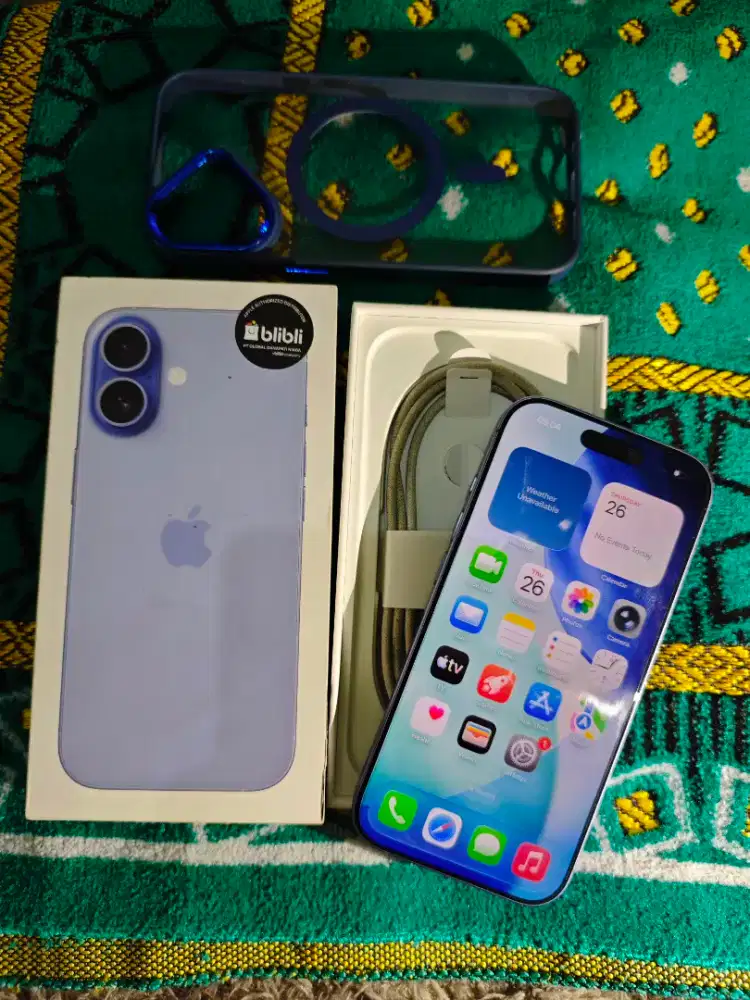 iPhone 17 256gb iBox Misty Blue Fullshet