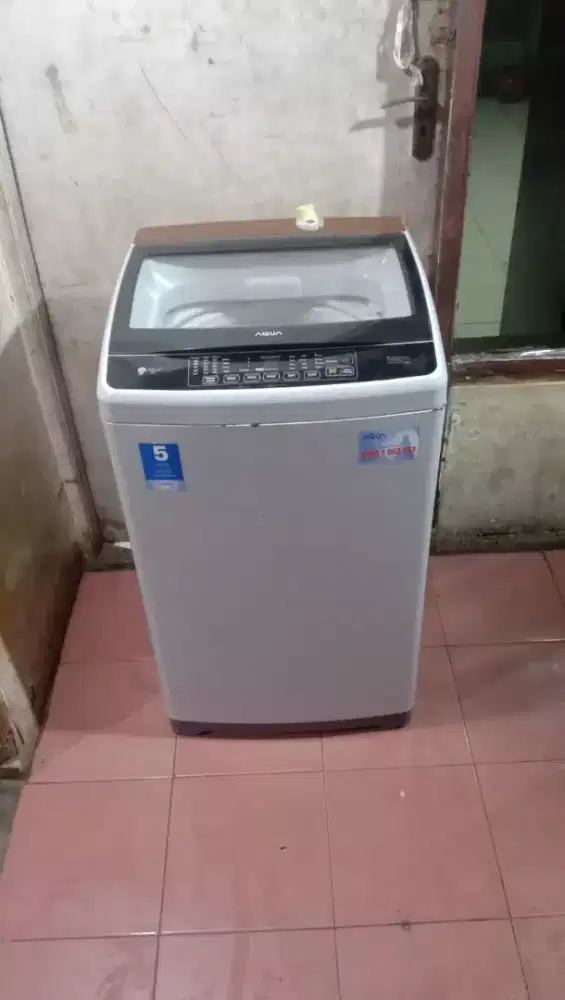 Mesin cuci aqua 1tabung 8kg automatic