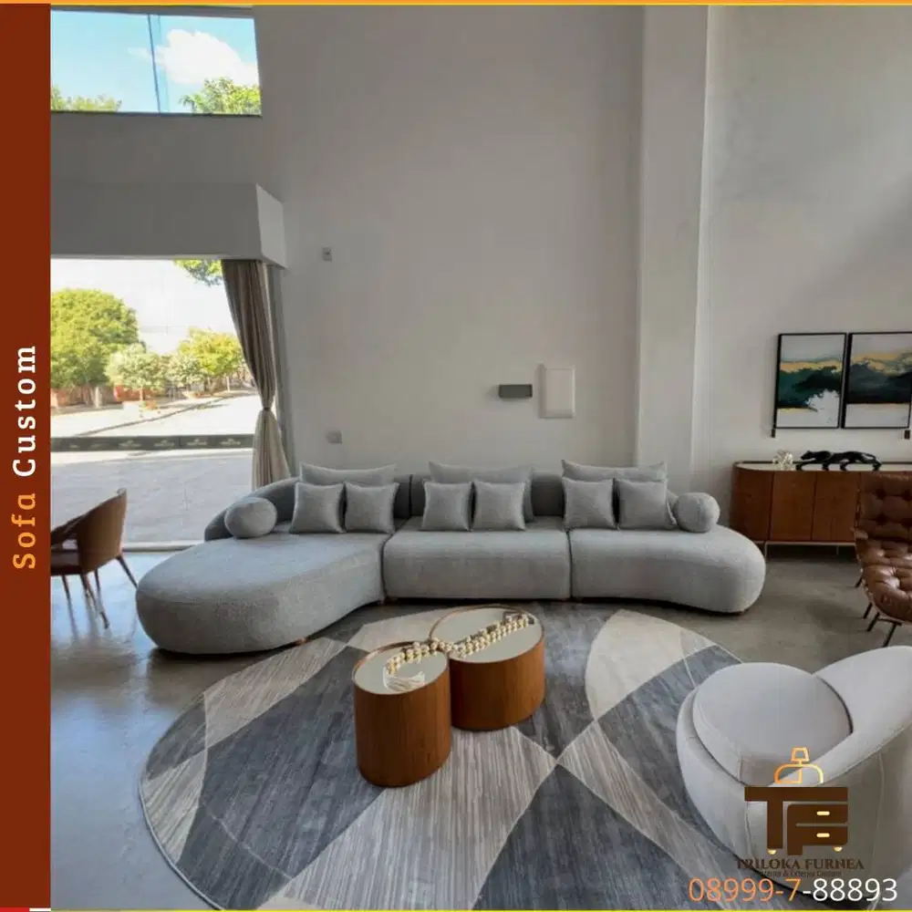 Produksi Sofa Custom Premium,Desain Bebas Sesuai Selera Triloka Furnea