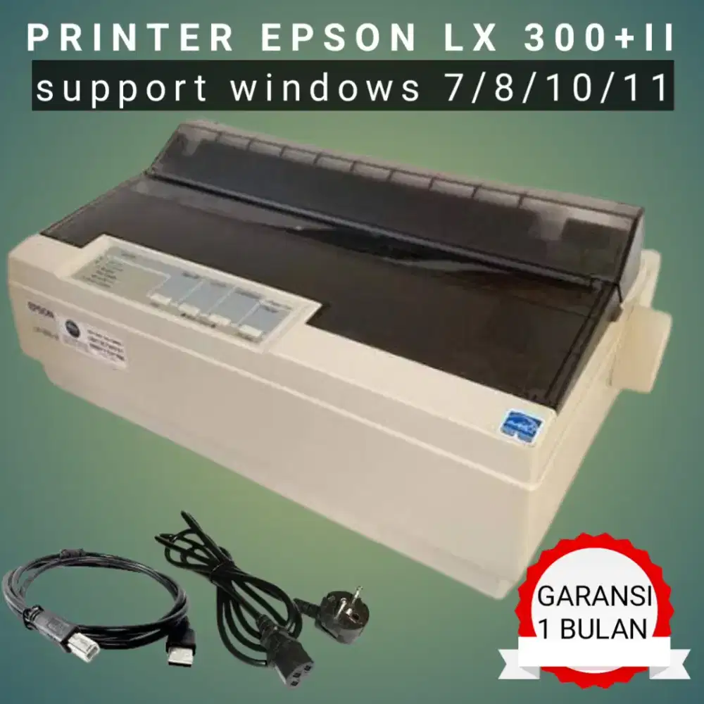 Printer epson LX 300+II siap pakai bisa cod