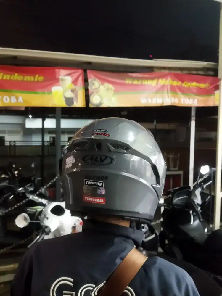 Helm Half Face ALV Ultron + Visor Clear