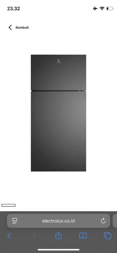 KULKAS ELECTROLUX 2 PINTU