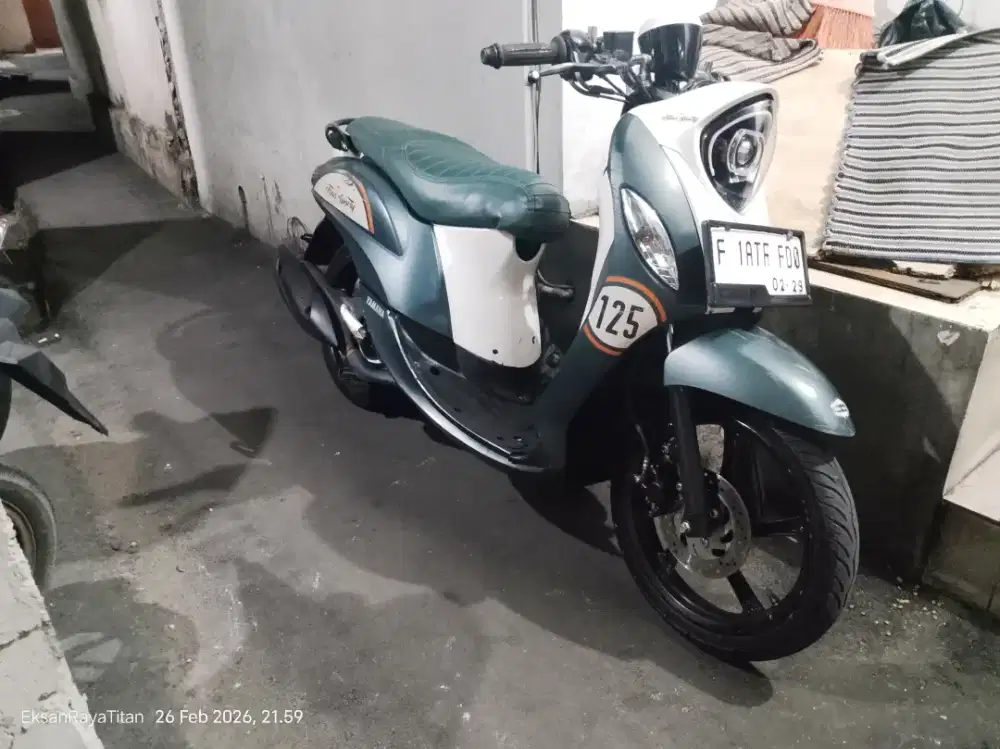 Fino 125 fi Tahun 2019 komplit siap pulang kampung