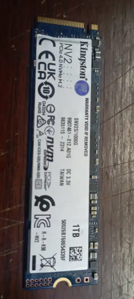 SSD NVM2 KINGSTON 1TB