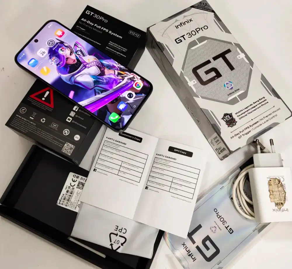Infinix GT 30pro ram 12+12/512GB