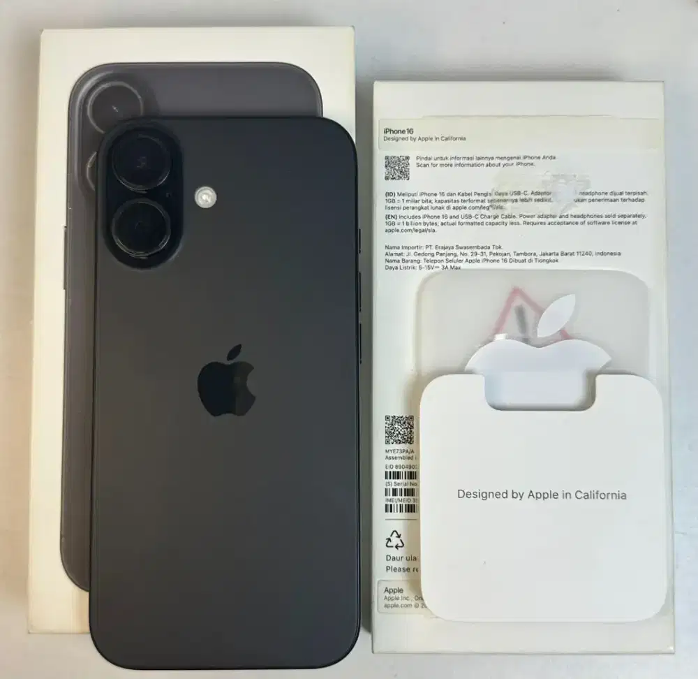 iPhone 16 resmi ibox 128gb