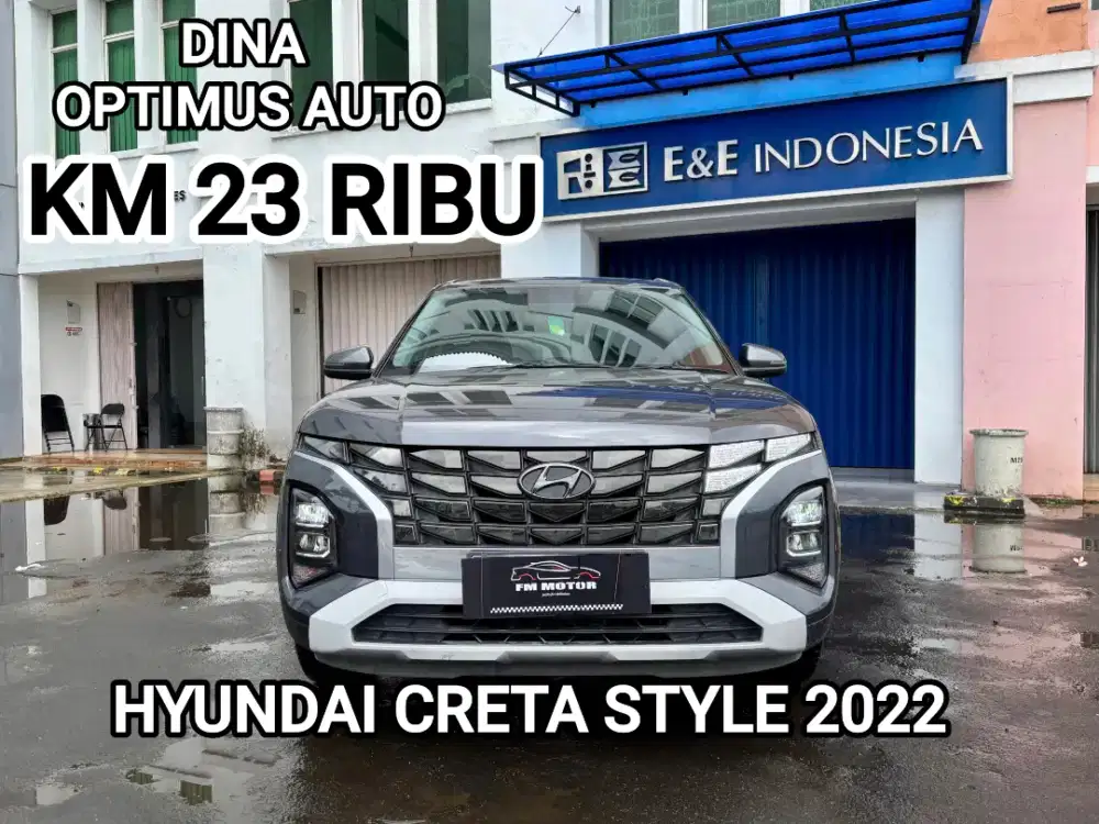 Hyundai Creta Style 2022 Automatic 1.5,Km 23ribu, Pajak Panjang